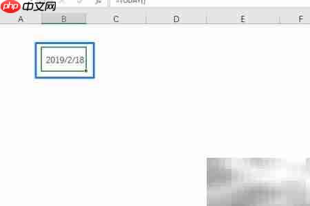 TODAY函数:快速获取当前日期