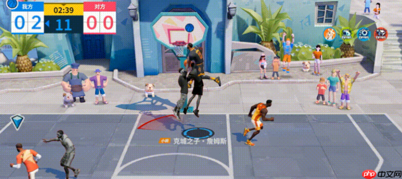 《全明星街球派对》詹姆斯玩法介绍