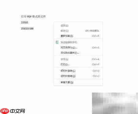 双面打印PDF设置方法