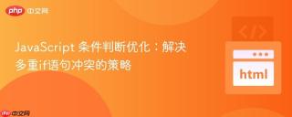 JavaScript 条件判断优化：解决多重if语句冲突的策略