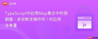 typescript中处理map集合中的预期值:非空断言操作符 ! 的应用与考量