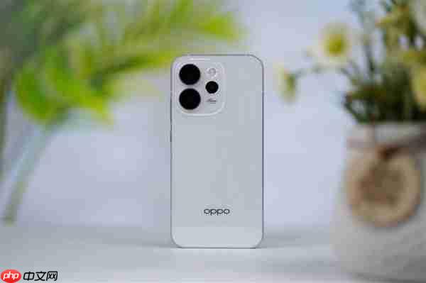 全息光刻美背太吸睛!OPPO Reno 15图赏