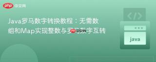 Java罗马数字转换教程：无需数组和Map实现整数与罗马数字互转