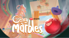 充满温暖与怀旧氛围的弹珠轨道模拟游戏《Cozy Marbles》将于2026年登陆Steam