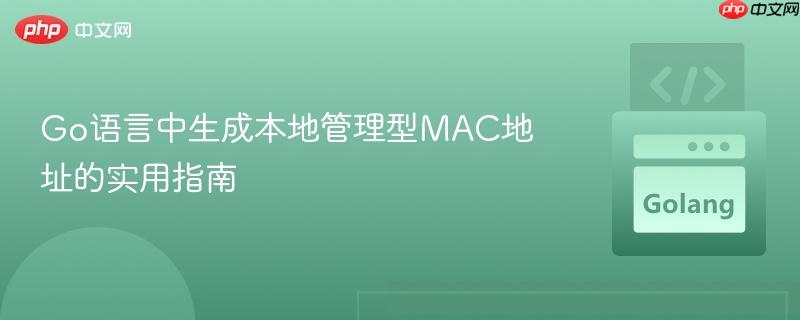 Go语言中生成本地管理型MAC地址的实用指南
