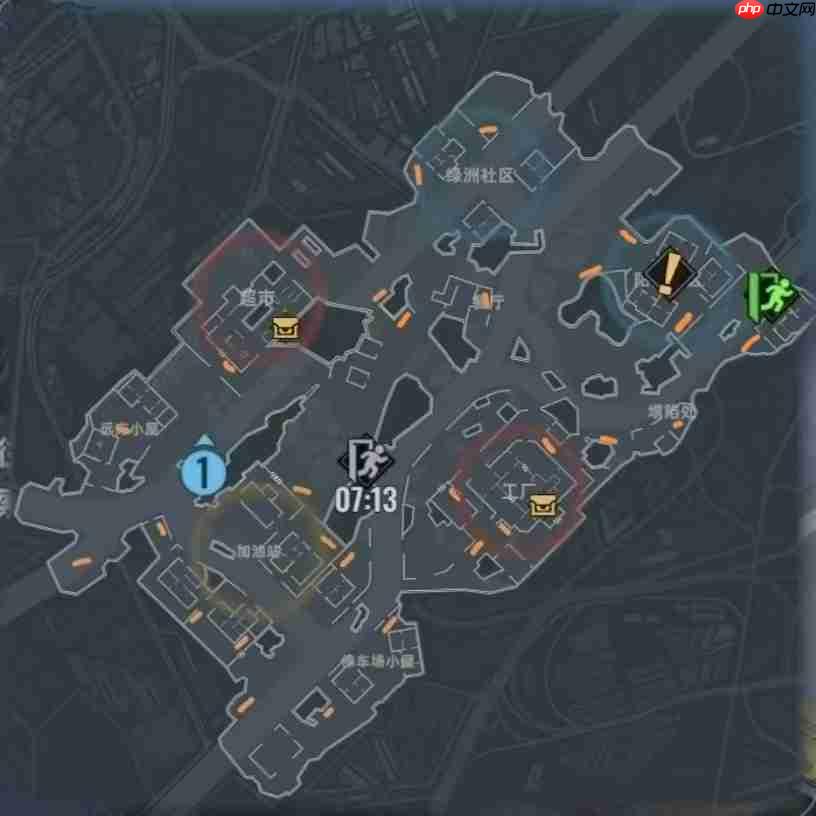 《代号：撤离》野外纸箱点位图鉴