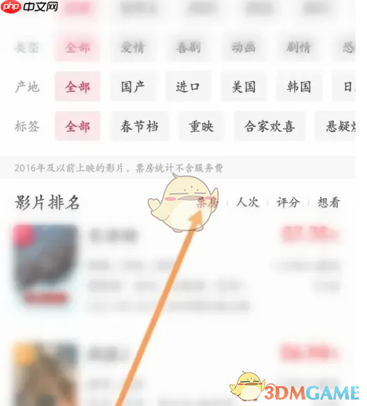 《猫眼专业版》查看票房教程