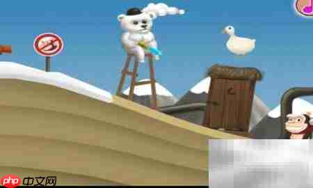 evil penguin level-13通关攻略