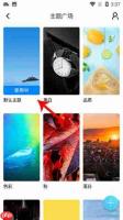 《新晴天气》更换皮肤主题方法