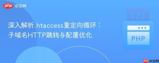 深入解析.htaccess重定向循环：子域名HTTP跳转与配置优化