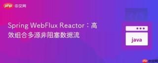 Spring WebFlux Reactor：高效组合多源非阻塞数据流