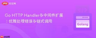 Go HTTP Handler与中间件扩展：优雅处理错误与链式调用