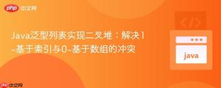 java泛型列表实现二叉堆：解决1-基于索引与0-基于数组的冲突