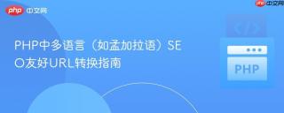 PHP中多语言（如孟加拉语）SEO友好URL转换指南
