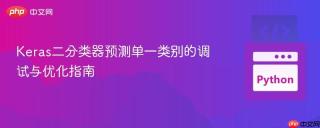 Keras二分类器预测单一类别的调试与优化指南