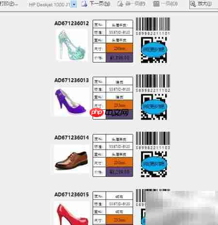 个性化标签打印：可变数据与条码