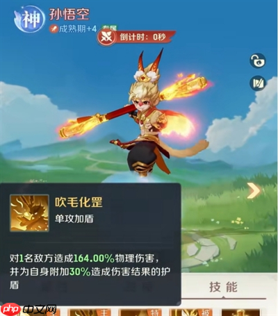 《灵兽大冒险》孙悟空全面打书技能详解