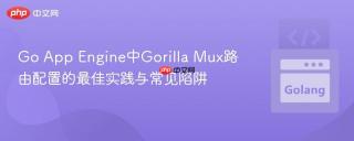 Go App Engine中Gorilla Mux路由配置的最佳实践与常见陷阱