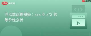 浮点数运算揭秘:x+x 与 x*2 的等价性分析