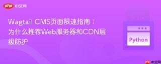 Wagtail CMS页面限速指南：为什么推荐Web服务器和CDN层级防护