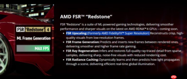AMD 超分辨率技术缩写 FSR“转正”，成为正式名称