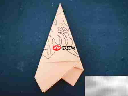 彩色纸剪舞蝶教程