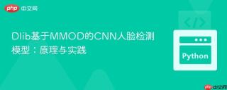 Dlib基于MMOD的CNN人脸检测模型：原理与实践