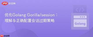 优化Golang Gorilla/session：理解与正确配置会话过期策略