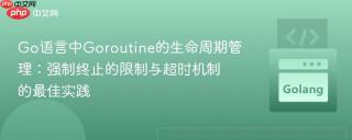 Go语言中Goroutine的生命周期管理：强制终止的限制与超时机制的最佳实践