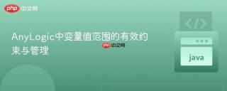 AnyLogic中变量值范围的有效约束与管理