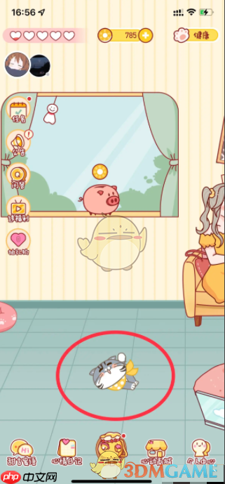 《心动日常》摸猫方法介绍