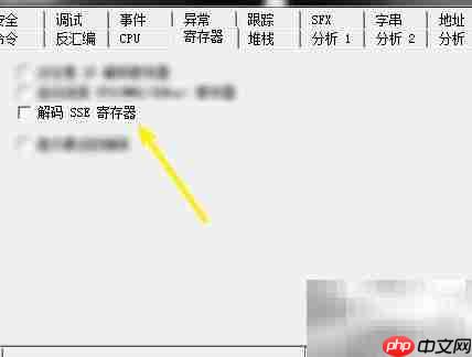 LCG启用SSE寄存器解码