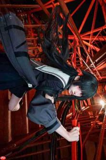 日本美少女COS《鸣潮》千咲！谁家JK走出游戏了？