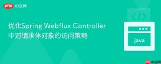 优化Spring Webflux Controller中对请求体对象的访问策略