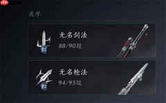 《燕云十六声》无名剑枪PVP打法技巧