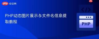 PHP动态图片展示与文件名信息提取教程