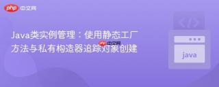 java类实例管理:使用静态工厂方法与私有构造器追踪对象创建