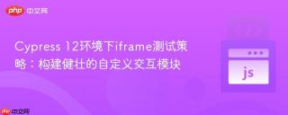 Cypress 12环境下iframe测试策略：构建健壮的自定义交互模块