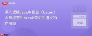 深入理解Java中标签（Label）与带标签的break语句的语义和作用域