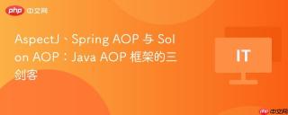 AspectJ、Spring AOP 与 Solon AOP：Java AOP 框架的三剑客