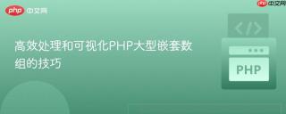 高效处理和可视化PHP大型嵌套数组的技巧