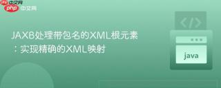 JAXB处理带包名的XML根元素：实现精确的XML映射