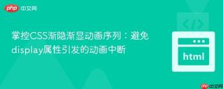 掌控CSS渐隐渐显动画序列：避免display属性引发的动画中断