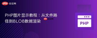 PHP图片显示教程：从文件路径到BLOB数据渲染