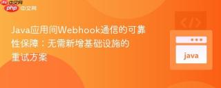 Java应用间Webhook通信的可靠性保障：无需新增基础设施的重试方案