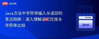 Java方法中字符串输入与返回的常见陷阱：深入理解返回路径与字符串比较