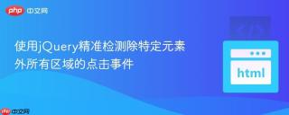 使用jQuery精准检测除特定元素外所有区域的点击事件