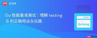 Go 性能基准测试：理解 testing.B 的正确用法与实践