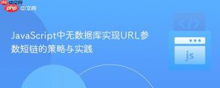 JavaScript中无数据库实现URL参数短链的策略与实践