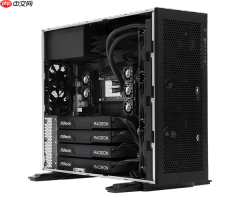 华擎工作站配备四块AMD R9700 32GB专业显卡：搭档Zen5/4撕裂者